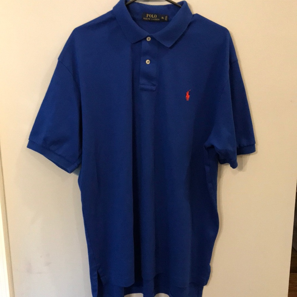 Ralph Lauren Polo men’s xl blue polo soft fabric